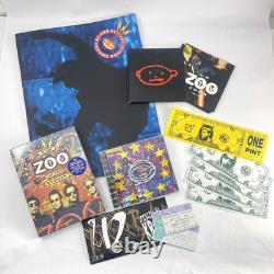 U2 Zoo TV LOT Concert Program with ticket Stubs / Live From Sydney DVD Zooropa CD