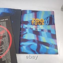 U2 Zoo TV LOT Concert Program with ticket Stubs / Live From Sydney DVD Zooropa CD