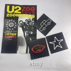 U2 Zoo TV LOT Concert Program with ticket Stubs / Live From Sydney DVD Zooropa CD