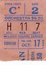 Ultra Rare 1969 Donovan New York Concert Ticket Stub And Donovan Scrapbook Lot