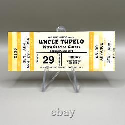 UNCLE TUPELO 1994 April 29 Columbia MO Blue Note concert ticket stub Last shows