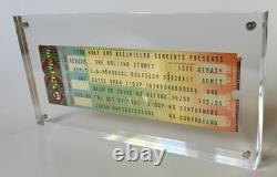 UNUSED 1981 Rolling Stones Concert Ticket L. A. Memorial Coliseum Ticketron