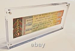 UNUSED 1981 Rolling Stones Concert Ticket L. A. Memorial Coliseum Ticketron