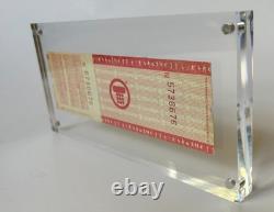 UNUSED 1981 Rolling Stones Concert Ticket L. A. Memorial Coliseum Ticketron