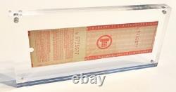 UNUSED 1981 Rolling Stones Concert Ticket L. A. Memorial Coliseum Ticketron