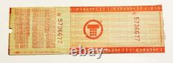 UNUSED 1981 Rolling Stones Concert Ticket L. A. Memorial Coliseum Ticketron