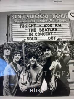 Ultra Rare Vintage Beatles 1966 Essen Germany Concert Ticket Stub Psa 2
