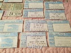 Used Concert Ticket Stubs Lot Of 86 Indianapolis Kiss Black Sabbath Motley Crue