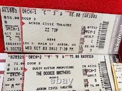 Used concert ticket stubs