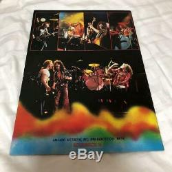 VAN HALEN JAPAN TOUR'78 1978 Concert Brochure Booklet Pamphlet & Ticket stub