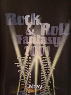 VINTAGE 2001 Bad Company Concert Shirt + ORIGINAL TICKET STUB Rock & Roll Fantas