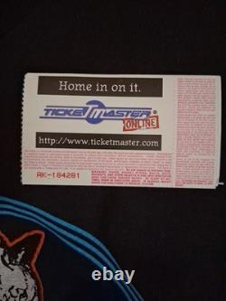 VINTAGE 2001 Bad Company Concert Shirt + ORIGINAL TICKET STUB Rock & Roll Fantas
