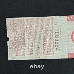 VTG 1979 KISS Concert Ticket Stub Riverfront Coliseum September 14th 1702/1