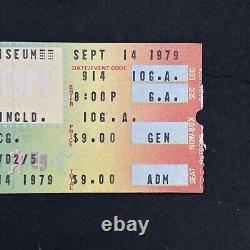 VTG 1979 KISS Concert Ticket Stub Riverfront Coliseum September 14th 1702/5