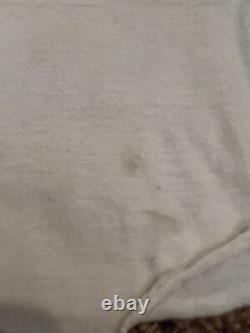 VTG CONCERT TEE 1982 THE CARS ON THE ROAD JERSEY With Ticket Stub