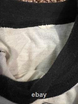 VTG CONCERT TEE 1982 THE CARS ON THE ROAD JERSEY With Ticket Stub