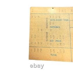 VTG The Who Concert Ticket Stub December 09 1970 The Forum Los Angeles CA