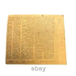 VTG The Who Concert Ticket Stub December 09 1970 The Forum Los Angeles CA