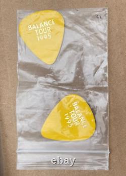 Van Halen/Eddie Van Halen Concert used Headband/Guitar Picks/Ticket Stub 95 Tour