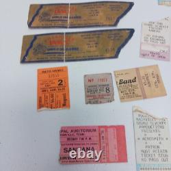 Vintage 1970's Concert ticket Stubs Lot Journey REO Alice Cooper Aerosmith Etc