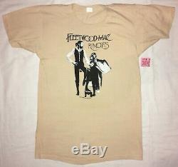 Vintage 1977 Fleetwood Mac Rumours Winterland Concert Tour T-Shirt + Ticket Stub