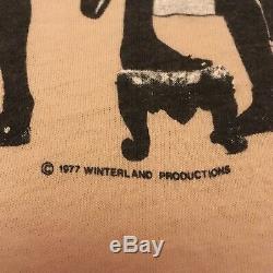 Vintage 1977 Fleetwood Mac Rumours Winterland Concert Tour T-Shirt + Ticket Stub