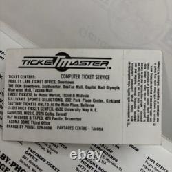 Vintage 1984 The Jacksons Victory Tour Concert Ticket Stub BC Place