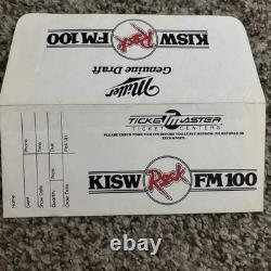 Vintage 1984 The Jacksons Victory Tour Concert Ticket Stub BC Place