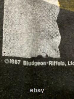 Vintage 1987 Def Leppard Hysteria Original Concert Shirt Ticket Stub & Program