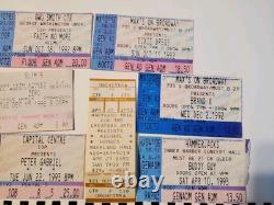 Vintage 1992 93 Grateful Dead & Others ROCK Concert Used Ticket Stub Lot Of 24