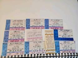 Vintage 1992 93 Grateful Dead & Others ROCK Concert Used Ticket Stub Lot Of 24