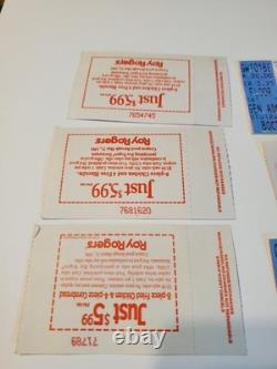Vintage 1992 93 Grateful Dead & Others ROCK Concert Used Ticket Stub Lot Of 24