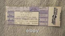 Vintage 1992 MC Hammer Concert Ticket 90s hip-hop history! Reunion Arena
