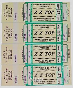 Vintage Concert Ticket Stub