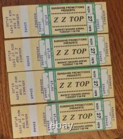 Vintage Concert Ticket Stub
