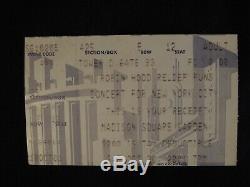 Vintage Concert Ticket Stub Lot (6) Bowie, Pink Floyd, Concert For Nyc, Stones