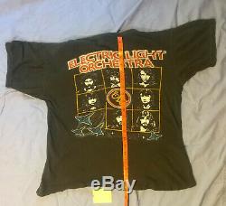 Vintage ELO Electric Light Orchestra Concert Tour t shirt / ticket stub 1978