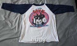 Vintage Feb. 6, 1981 STYX Concert T-SHIRT withTICKET STUB Houston PARADISE THEATRE