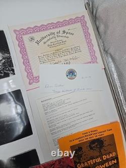 Vintage Grateful Dead Ticket Stubs Flyers Stickers Paperwork Concert Photos