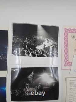 Vintage Grateful Dead Ticket Stubs Flyers Stickers Paperwork Concert Photos