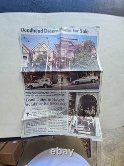 Vintage Grateful Dead Ticket Stubs Flyers Stickers Paperwork Concert Photos