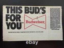 Vintage JAM Pink Floyd Concert Ticket Stub Rosemont Horizon Illinois 9/26/1987