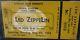 Vintage Led Zeppelin Original Concert Ticket Stub Tampa Stadium Fl