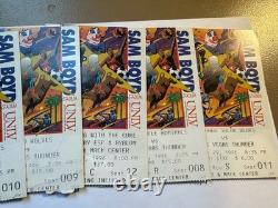 Vintage Lot (5) 1996 Dave Matthews Band Concert Ticket Stub Thomas & Mack Center