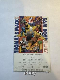 Vintage Lot (5) 1996 Dave Matthews Band Concert Ticket Stub Thomas & Mack Center