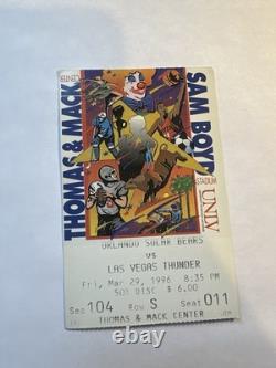 Vintage Lot (5) 1996 Dave Matthews Band Concert Ticket Stub Thomas & Mack Center