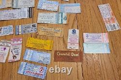 Vintage Lot Of 120 The Grateful Dead Concert Ticket Stubs 1980- 2016 Chicago Ny