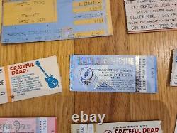 Vintage Lot Of 120 The Grateful Dead Concert Ticket Stubs 1980- 2016 Chicago Ny