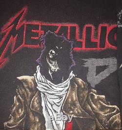 Vintage Metallica And GNR Concert T-Shirts With Original Ticket Stub