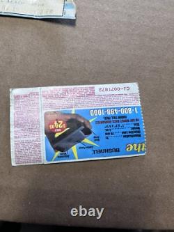 Vintage Metallica Concert Ticket Stub & VIP After Show Pass Lot 1988 2000 Metal